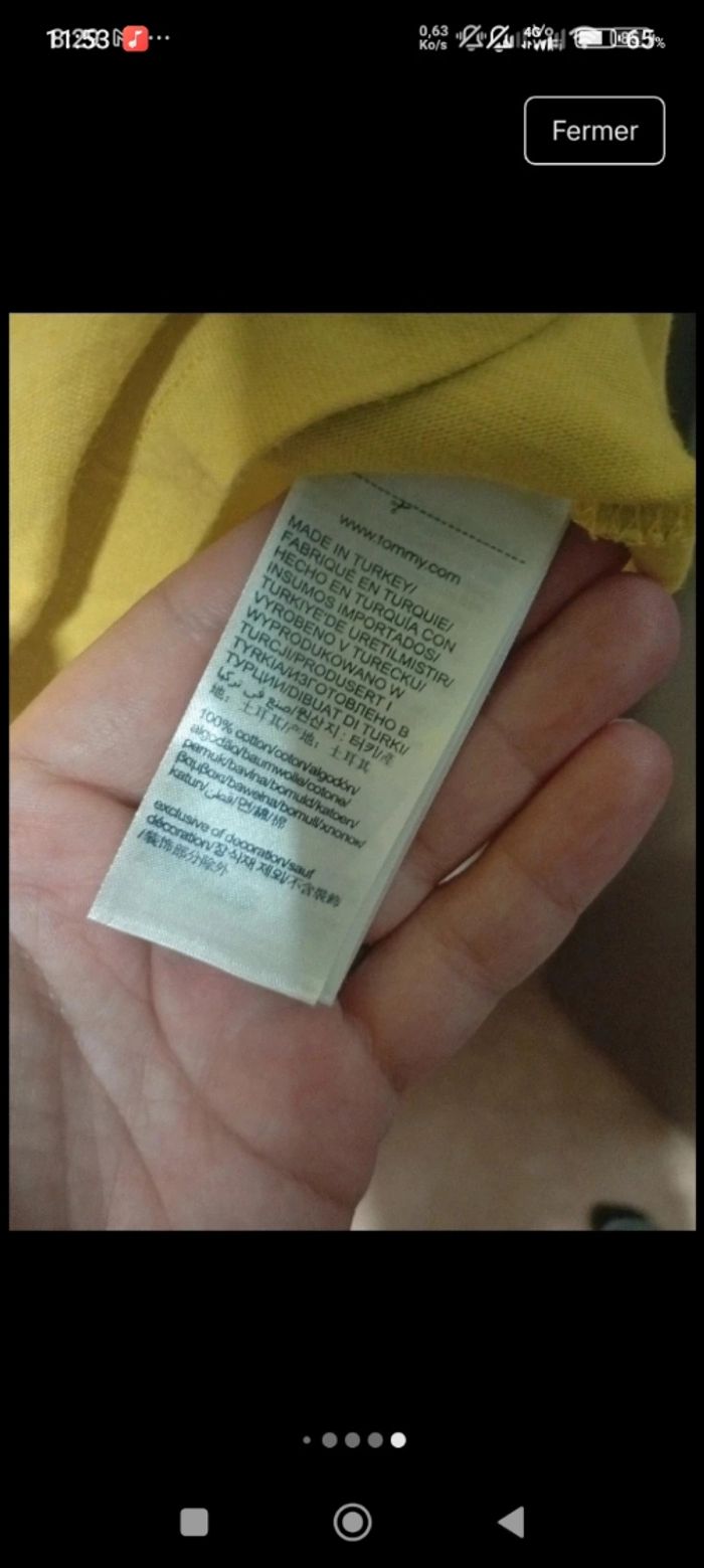 Tee shirt tommy - photo numéro 6