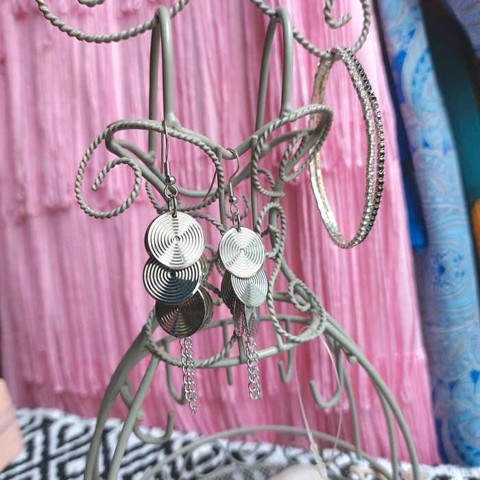 Boucles d'oreilles acier inoxydable - photo numéro 3
