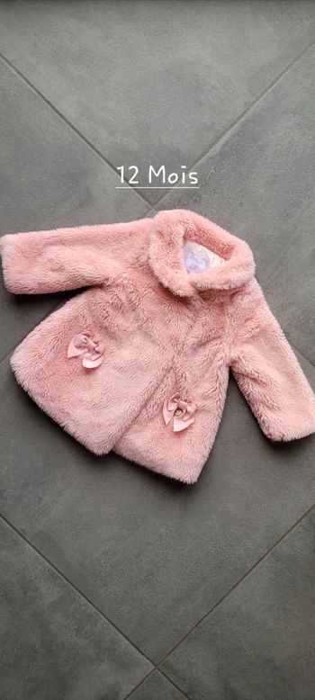Manteau fausse fourrure