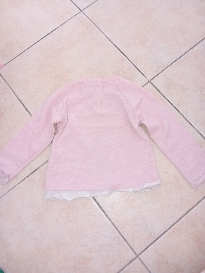 Pull rose 18 mois - photo numéro 2