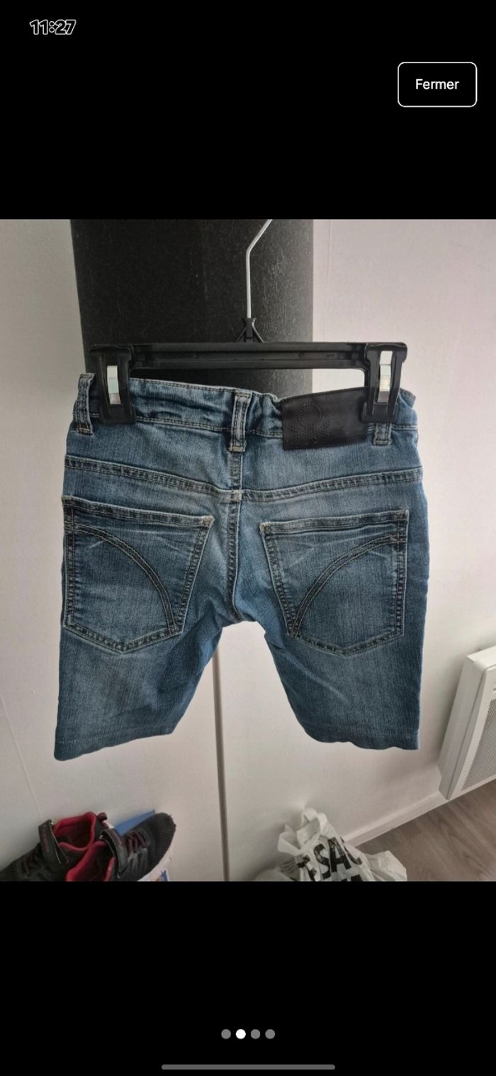 Short jean garçon 6-7ans - photo numéro 2