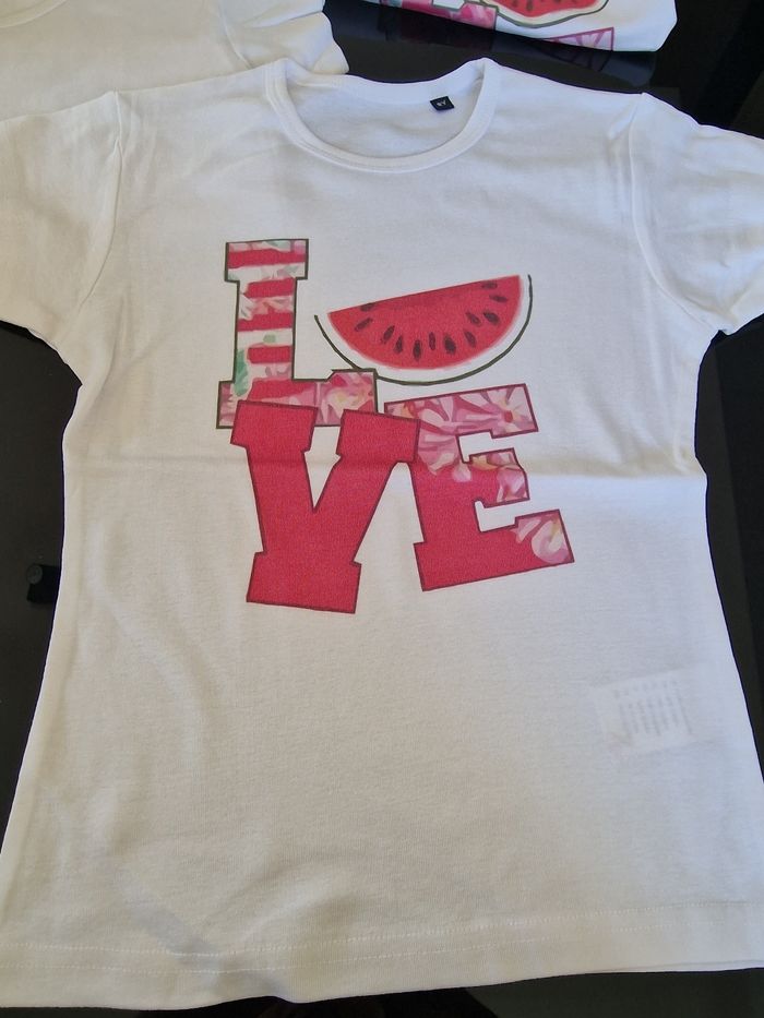 Tshirt pasteque 10 ans