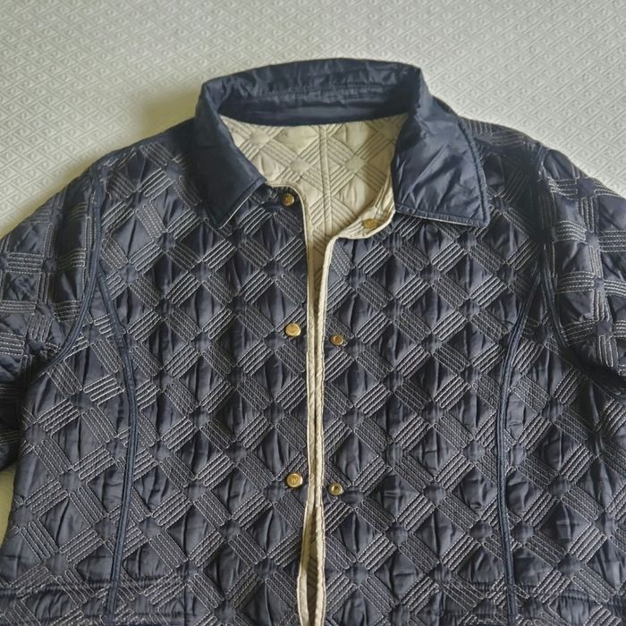 veste entièrement Réversible Weill marine et beige - photo numéro 5