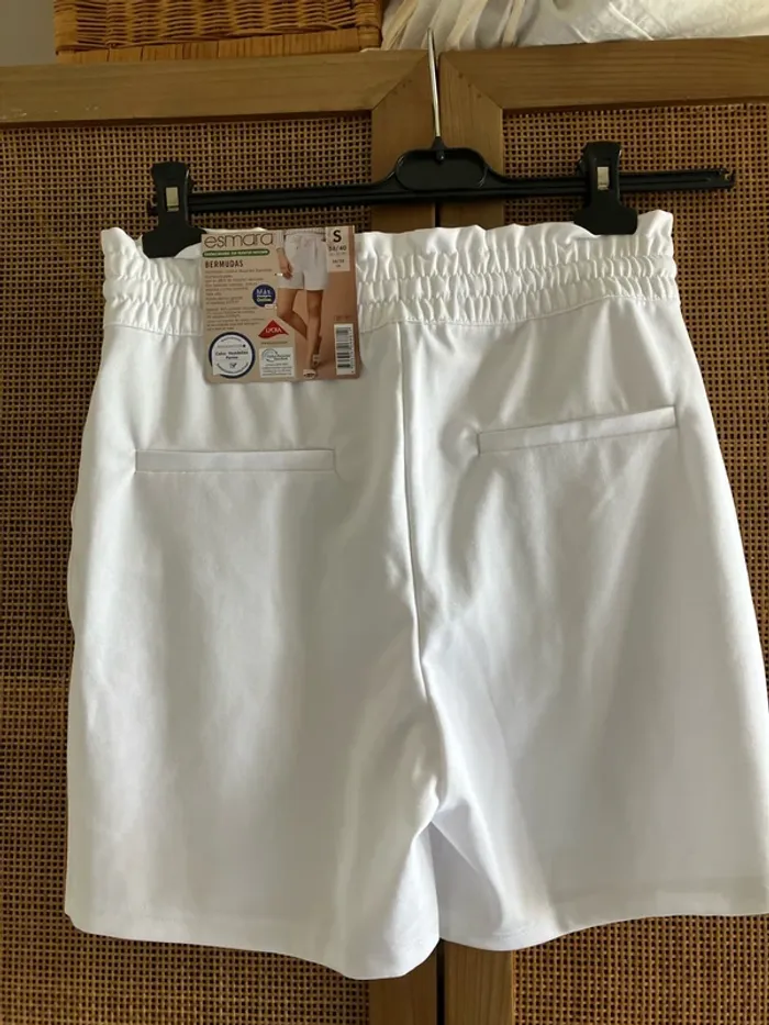 Bermuda blanc Esmara Taille S - photo numéro 2