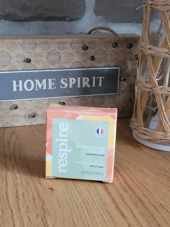 Shampoing solide Respire pour tout type de cheveux - Neuf