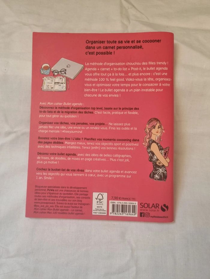 Mon cahier Bullet agenda - photo numéro 2