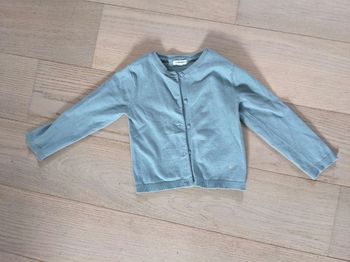 Gilet Vertbaudet vert d eau 3 ans
