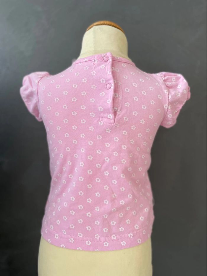 Tee shirt rose bébé - photo numéro 2