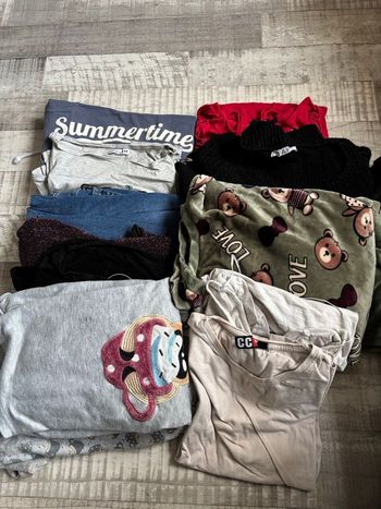 Carton vêtements taille L/XL