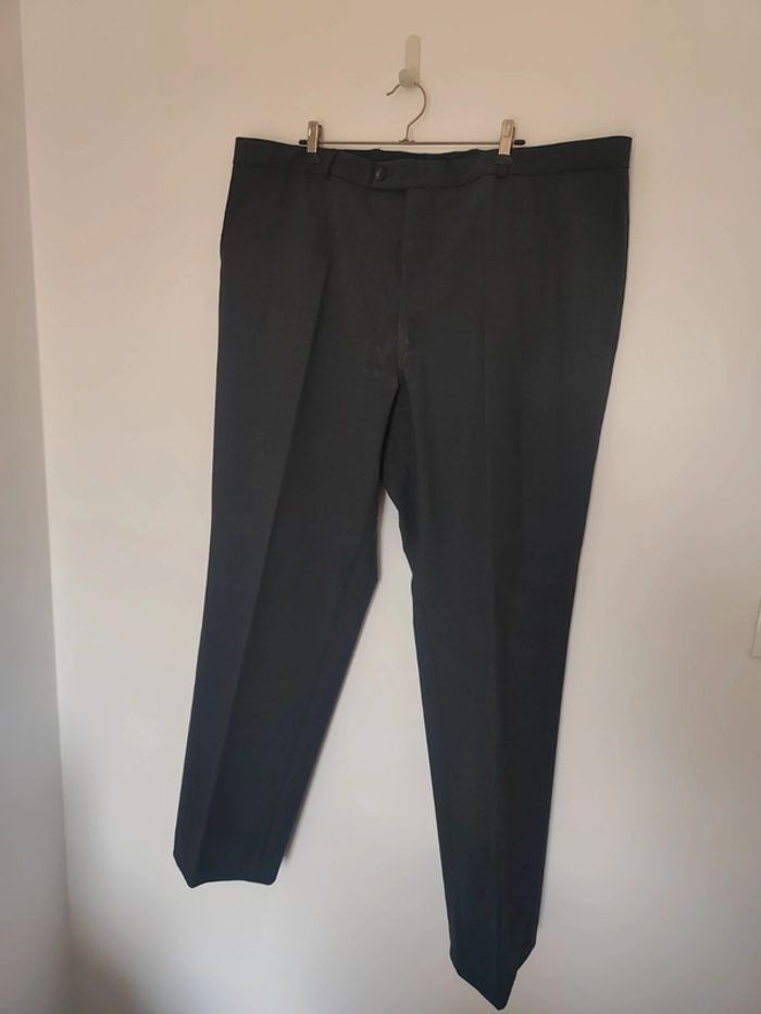 Pantalon de costume gris 56 en laine 42% urban Kiabi