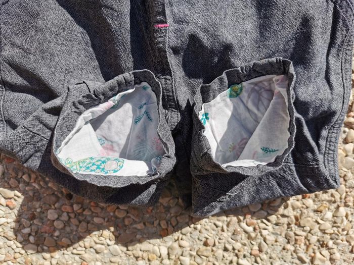 Panatalon gris foncé Catimini 9 mois - photo numéro 6