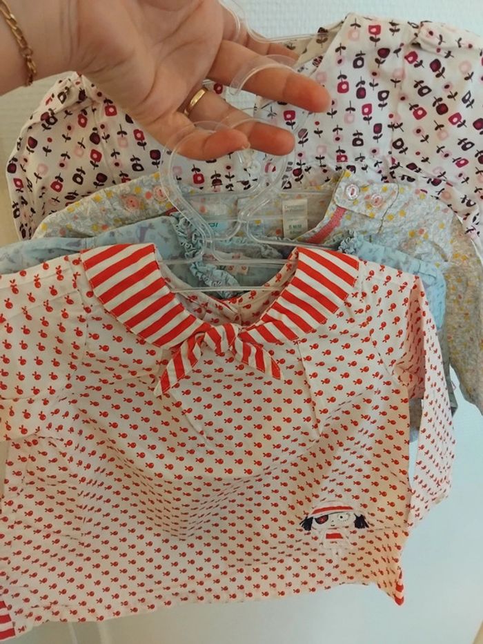 Tunique chemise fille 6mois - photo numéro 16