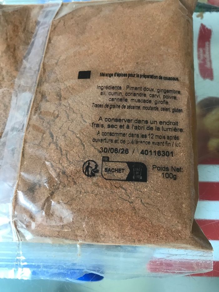 Épices à couscous et paprika de Hongrie - photo numéro 2