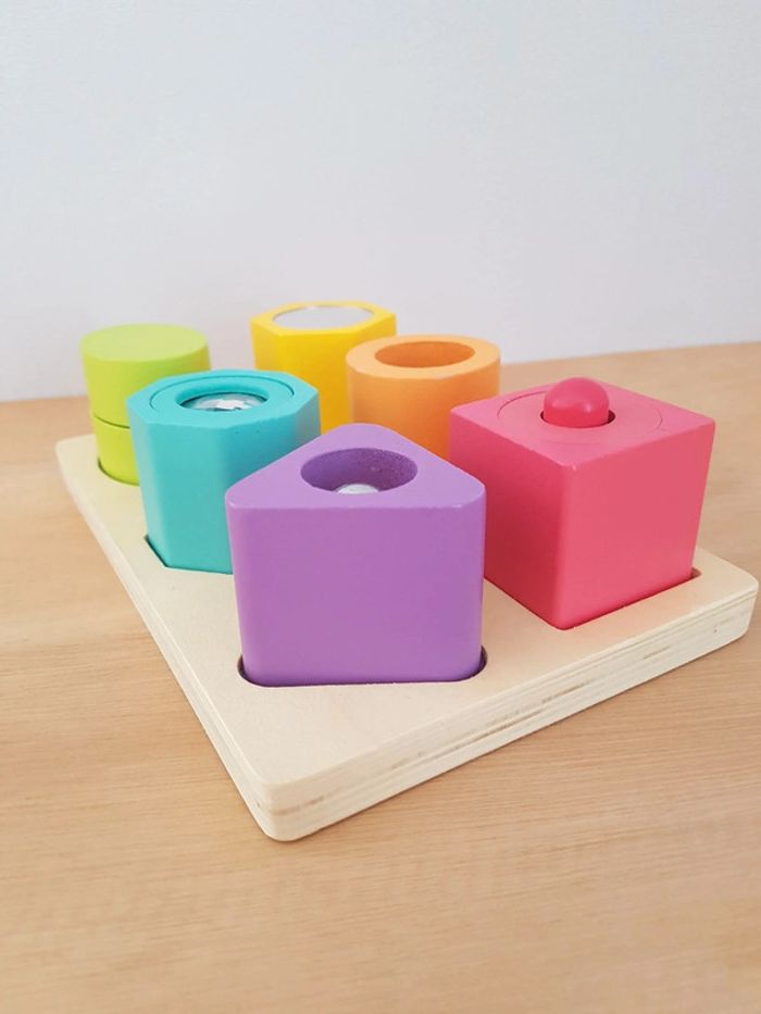 Janod cubes sensoriels I Wood en bois - photo numéro 16