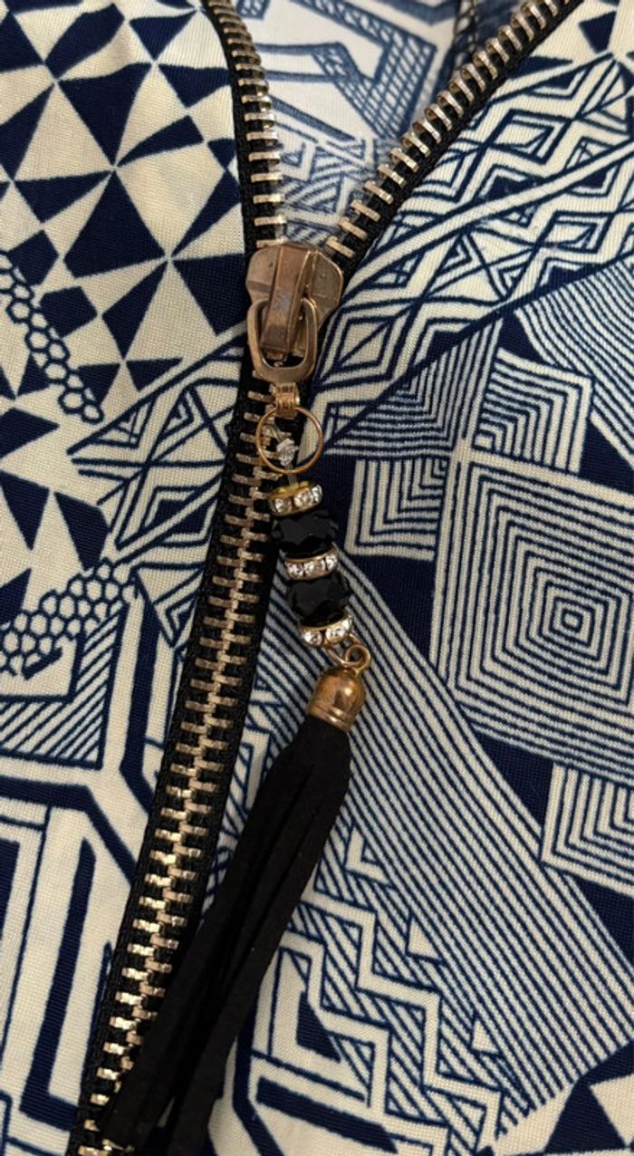 Tunique blanche et bleu - photo numéro 6