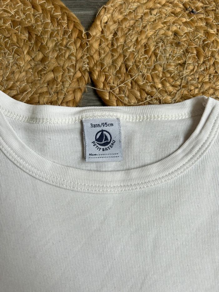 Maillot de corps blanc Petit Bateau - photo numéro 3
