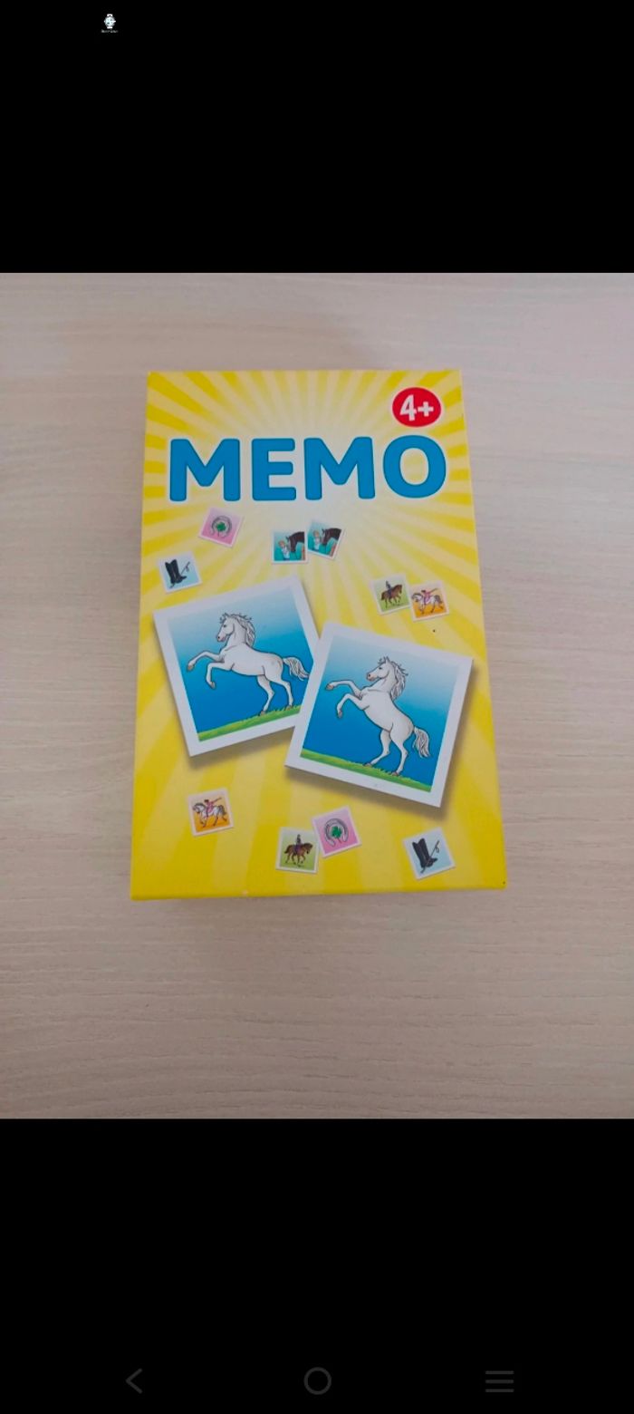 Jeu mémo