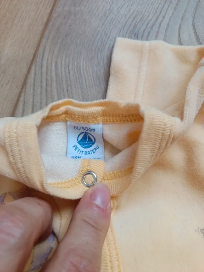 2 pyjamas naissance Petit bateau - photo numéro 3