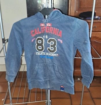 Gilet a zippé 5-6 ans garçon