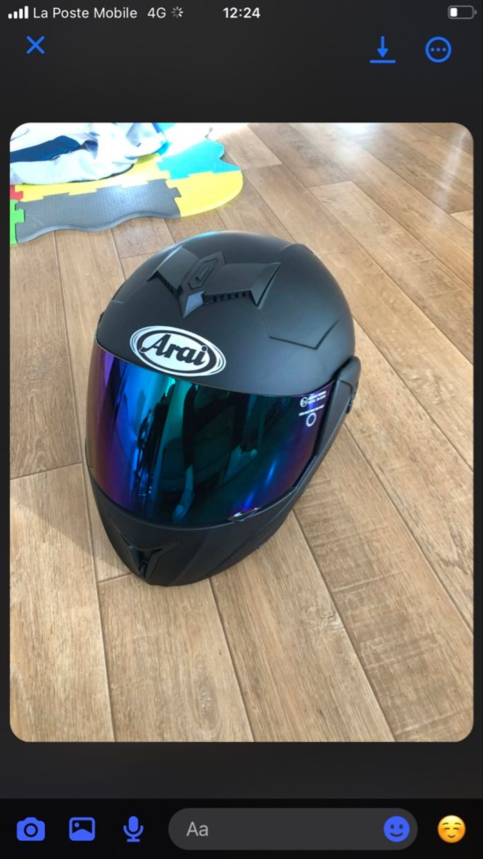 Casque de moto