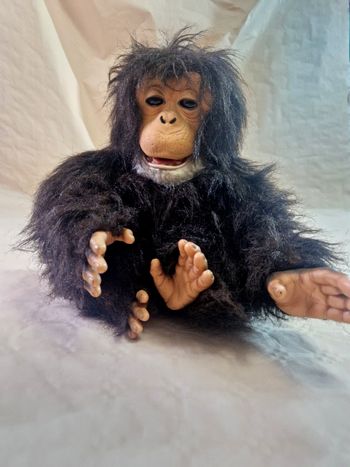 FurReal Friends câlin chimpanzé singe chimpanzé animal de compagnie Hasbro Tiger , 2005