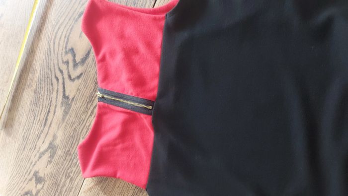 Robe Yessica rouge et noire t 38 neuve - photo numéro 20