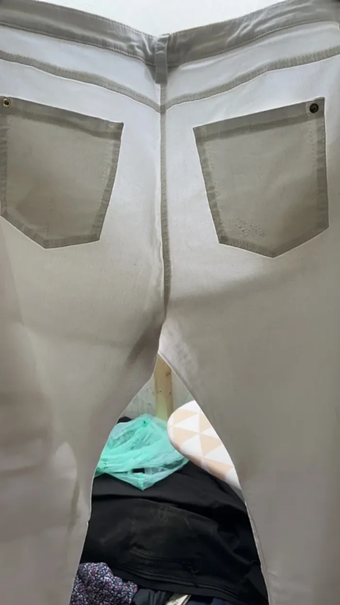 Pantalon blanc - photo numéro 4