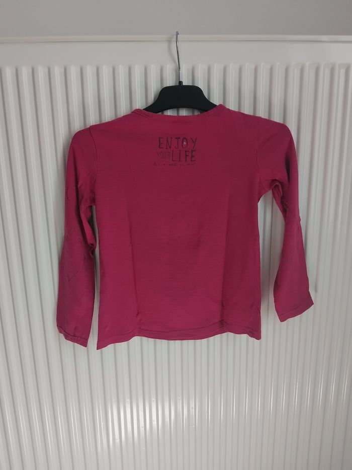 T shirt manches longues fille 6 ans tao - photo numéro 4