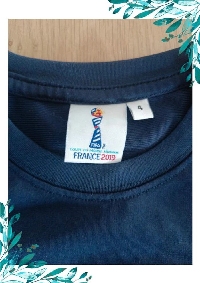 Tee shirt maillot foot france - photo numéro 4