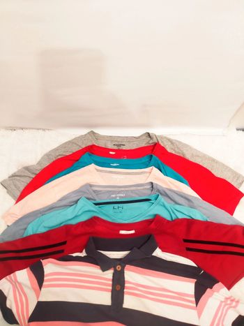 Lot de 8 tee-shirt taille XL et XXL marques divers