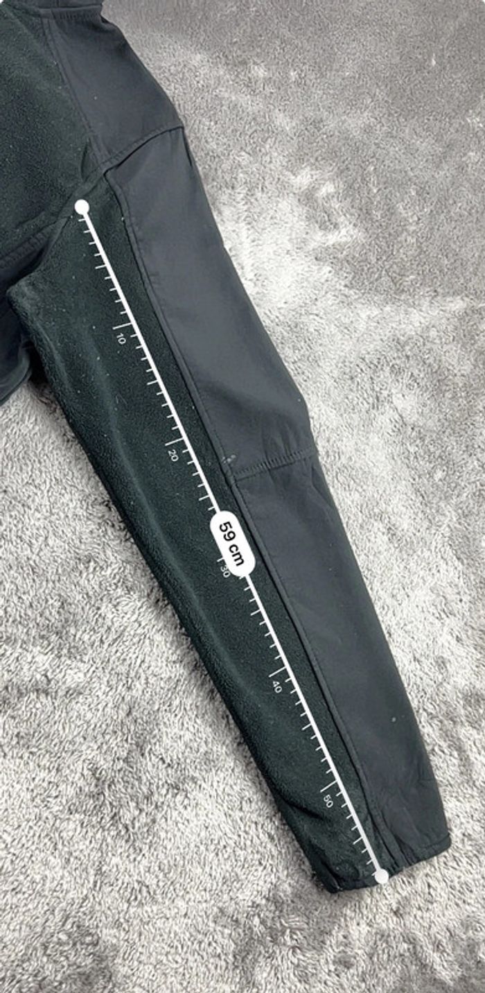 Veste polaire Reebok noire avec logo taille L – Homme streetwear - photo numéro 3