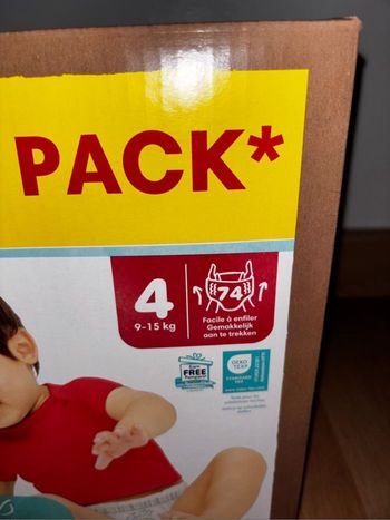 Maxi Pack de 74 Couches Pampers Harmonie Pants Neuf Dans L’emballage