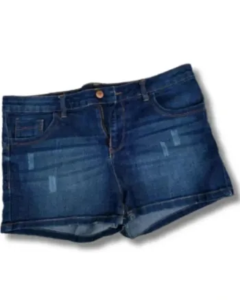 Mini short femme taille 42 – effet usé – Très bon état