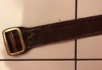 Ceinture cuir homme