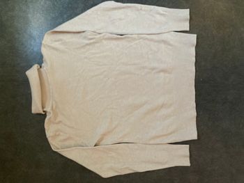 Pull col roulé