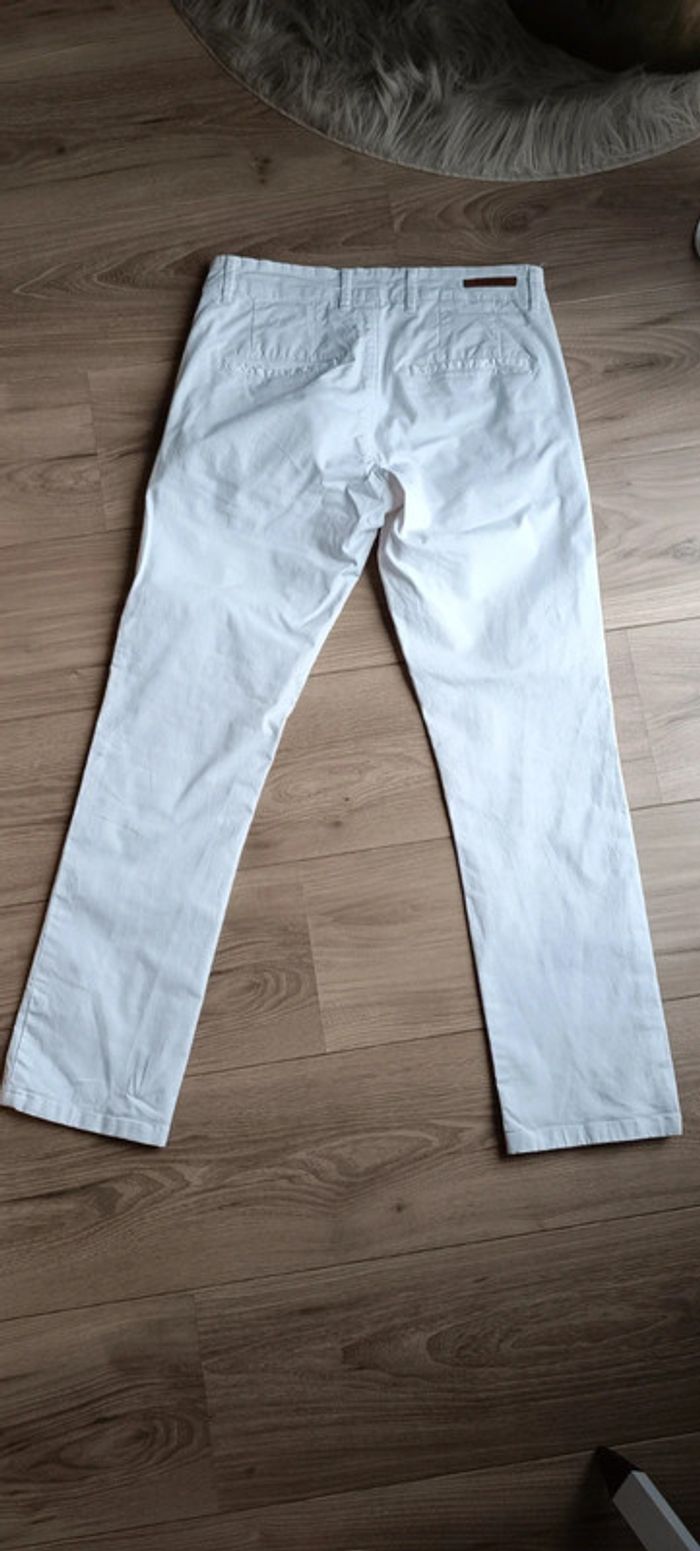 Pantalon blanc Zara S - photo numéro 9