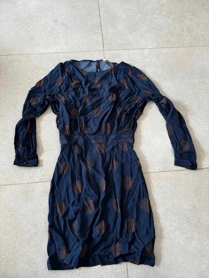 Robe Suzette navy Des petits hauts, très bon état, taille 0 (34)