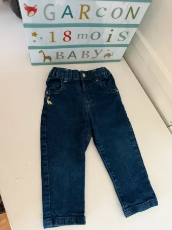 Pantalon jeans 18 mois