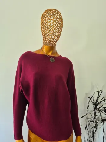 Pull Violet Femme Taille Unique