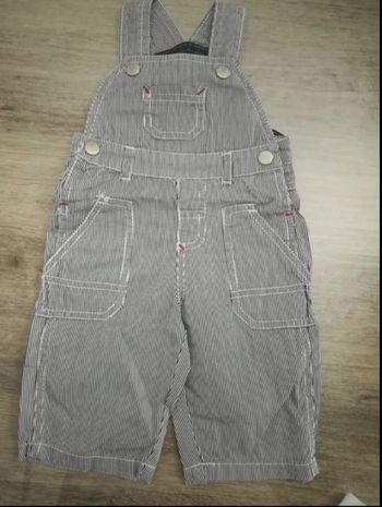 Salopette 56 cms garçon
