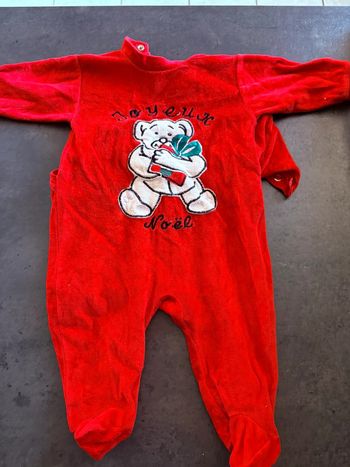 Pyjama rouge Noël