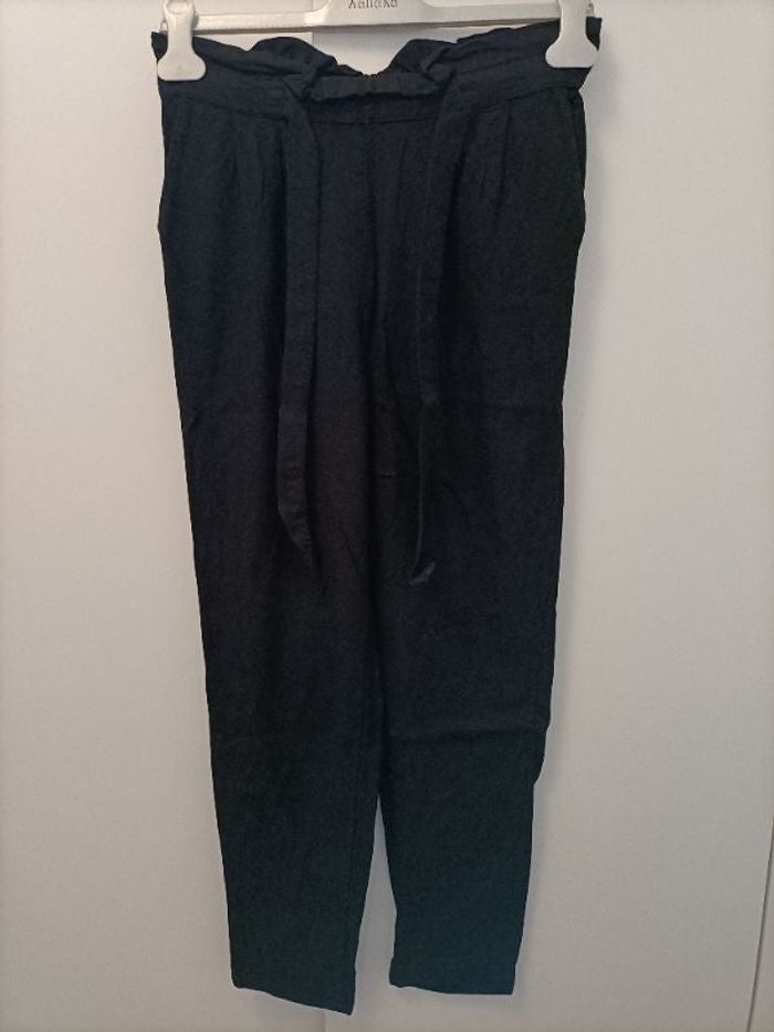 Pantalon fluide noir