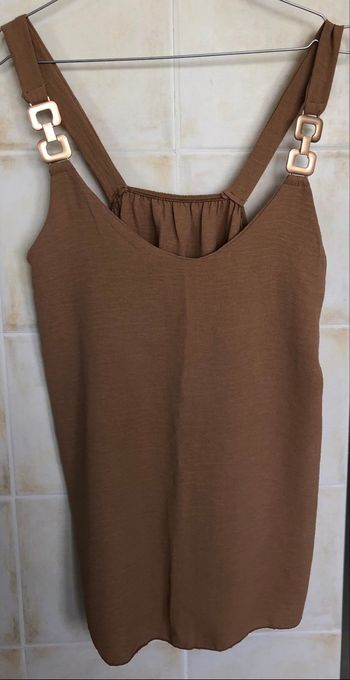 Top à bretelles ornements métalliques - Moda