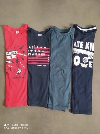 Lots tee-shirts manches longues