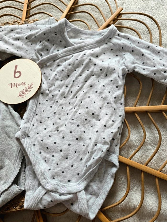Lot de 2 body gris - photo numéro 4