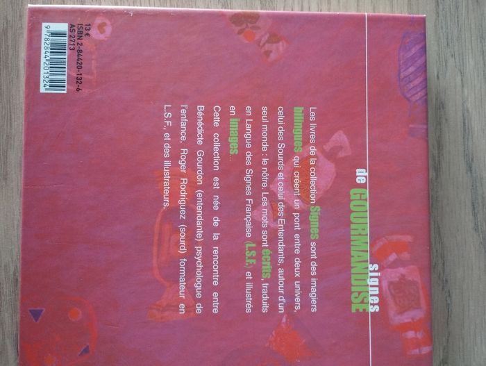 Livre la gourmandise en langue des signes - photo numéro 4