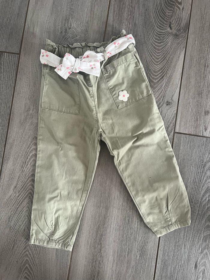 Pantalon léger kaki 23 mois Orchestra