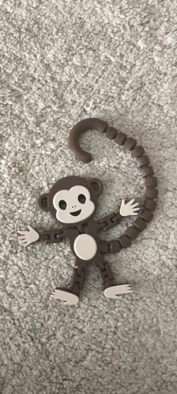 Singe articulé 10x10cm