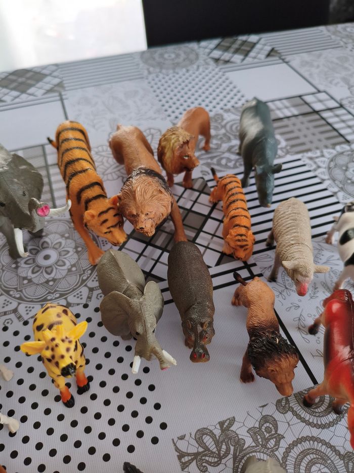 Lot 43 figurines animaux sauvages - photo numéro 5