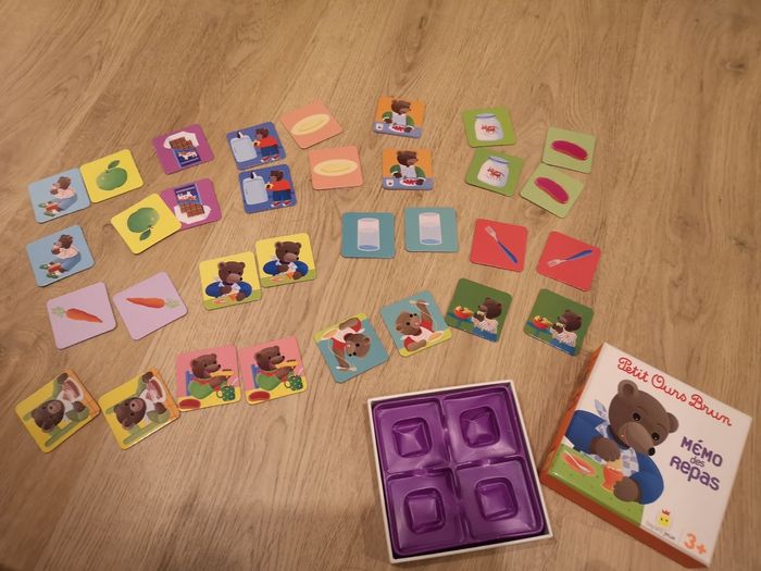 Jeu complet memo petit ours brun